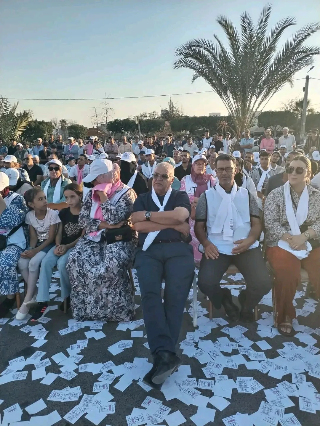 زايو تؤكد ثقلها كقلعة للاستقلال.. تجمع جماهيري حاشد بساحة المركب التجاري بحضور محمد الطيبي وتوحتوح ولطيفة الطيبي
