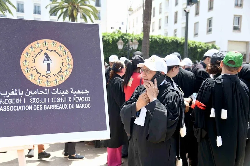 جمعية هيئات المحامين تقرر مواصلة الإضراب إلى غاية 8 أكتوبر احتجاجا على مشروع قانون المهنة